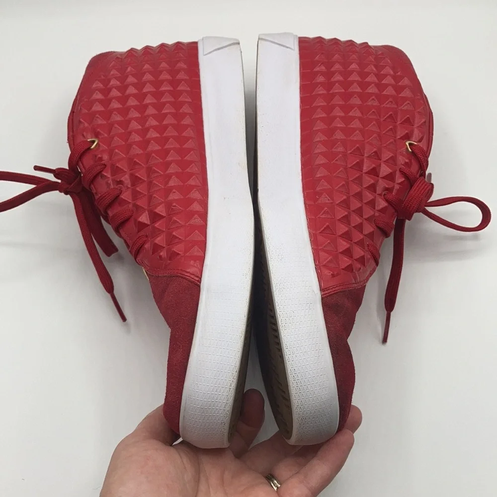 Nike Lebron XIII Lifestyle Mid Top Sneakers Shoes Gym Red Gold Men's Siz… - Picture 12 of 17